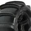 ProLine Sling Shot 2.2 Buggy / 1:16 Revo Sand Tyres On Black Desperado Wheels - 1 Pair