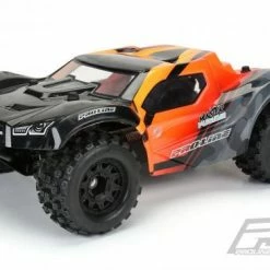 ProLine Badlands MX28 2.8 Tyres Mounted On Black Raid 6X30 Removable Hex Wheels - 12mm Hex -ProLine Sales Shop PL10125 10 3