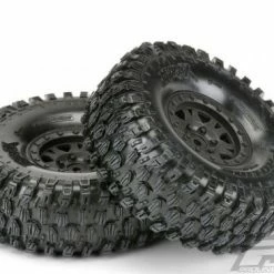 ProLine Hyrax 1.9 G8 Rock Terrain Crawler Tyres On Impulse Black Beadlock Wheels (2) -ProLine Sales Shop PL10128 10 1