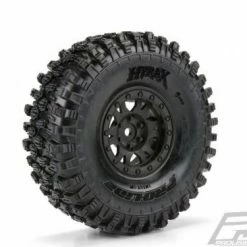ProLine Hyrax 1.9 G8 Rock Terrain Crawler Tyres On Impulse Black Beadlock Wheels (2) -ProLine Sales Shop PL10128 10 2