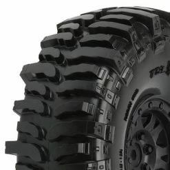 ProLine Interco Bogger 1.9 G8 Rock Terrain Truck Tyres On Impulse Black Beadlock Wheels (2)