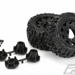 ProLine Trencher 2.8 LP Mounted On Black Raid 6X30 Wheels (2) ** CLEARANCE ** -ProLine Sales Shop PL10159 10 2