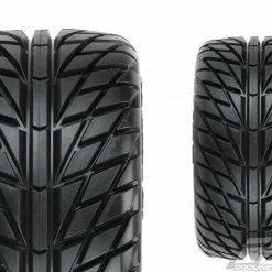 ProLine Street Fighter 2.8 Tyres Mounted On Black Raid 6X30 Removable Hex Wheels - 12mm Hex -ProLine Sales Shop PL10161 10 1