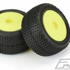 ProLine Holeshot Tyres Mini-T 2.0 Mounted On Yellow Wheels (2) -ProLine Sales Shop PL10177 12 2