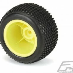 ProLine Holeshot Tyres Mini-T 2.0 Mounted On Yellow Wheels (2) -ProLine Sales Shop PL10177 12 3
