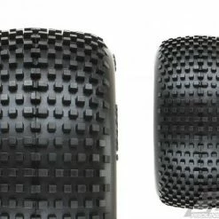 ProLine Holeshot Tyres Mini-T 2.0 Mounted On White Wheels (2) -ProLine Sales Shop PL10177 13 1