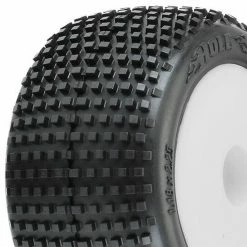 ProLine Holeshot Tyres Mini-T 2.0 Mounted On White Wheels (2)