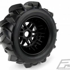 ProLine Dumont Paddle SC Tyres On Black Wheels For Arrma Mojave (2) -ProLine Sales Shop PL10189 10 3