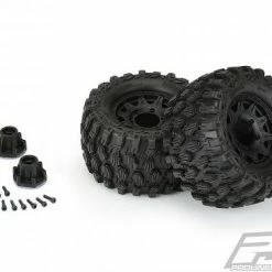 ProLine Hyrax 2.8 Tyres On Raid Black 6x30 Wheels (2) -ProLine Sales Shop PL10190 10 2