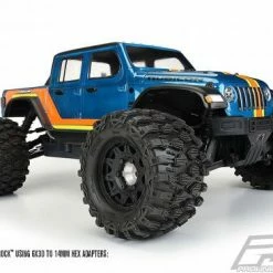 ProLine Hyrax 2.8 Tyres On Raid Black 6x30 Wheels (2) -ProLine Sales Shop PL10190 10 5