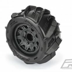 ProLine Dumont 2.8 Sand Paddle Tyres On Raid Black 6x30 12mm Hex Wheels (2) -ProLine Sales Shop PL10193 10 4