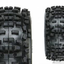 ProLine Badlands 3.8 Tyres Mounted On Raid Black 8X32 Wheels - 17mm Hex -ProLine Sales Shop PL1178 10 1