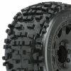 ProLine Badlands 3.8 Tyres Mounted On Raid Black 8X32 Wheels - 17mm Hex