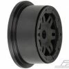 Proline Split Six Bead-Loc Front Wheels For HPI Baja 5T - Black/Black