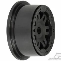 Proline Split Six Bead-Loc Front Wheels For HPI Baja 5T - Black/Black