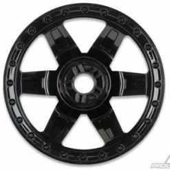 Proline Desperado 3.8 (Traxxas Style Bead) Black 17mm Wheels - 1/2 Inch Offset