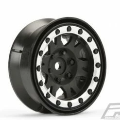 ProLine Impulse 1.9 Blk/Sil Plastic Internal Beadloc Wheel -ProLine Sales Shop PL2769 13 1