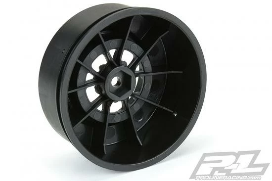 ProLine Ponoma Drag Spec 2.2 / 3.0 Black Wheels Hex Slash 4 ProLine Ponoma Drag Spec 2.2 / 3.0 Black Wheels Hex Slash - Image 4