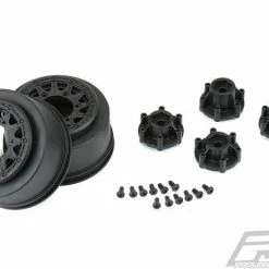 ProLine Raid 2.2/3.0 Black SC 6X30 Removable Hex Wheel (2) -ProLine Sales Shop PL2785 03 2
