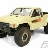 ProLine 1985 Toyota Hilux SR5 Clear Bodyshell Cab + Bed For SCX10 313mm WB