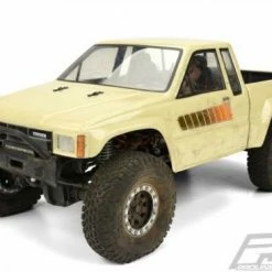 ProLine 1985 Toyota Hilux SR5 Clear Bodyshell Cab + Bed For SCX10 313mm WB