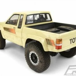 ProLine 1985 Toyota Hilux SR5 Clear Bodyshell Cab + Bed For SCX10 313mm WB -ProLine Sales Shop PL3466 00 5