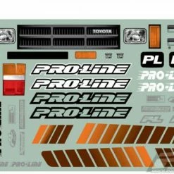 ProLine 1985 Toyota Hilux SR5 Clear Bodyshell Cab + Bed For SCX10 313mm WB -ProLine Sales Shop PL3466 01 4