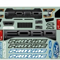ProLine 2017 Ford F-150 Raptor Clear Bodyshell - Fits T-MAXX / Revo / MGT -ProLine Sales Shop PL3468 00 3
