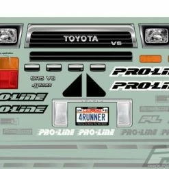 ProLine 1991 Toyota 4RUNNER Clear Bodyshell For 313mm Crawlers -ProLine Sales Shop PL3481 00 4