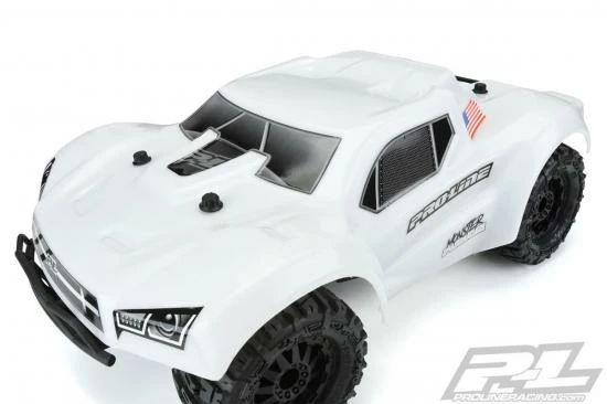 ProLine Precut Monster Fusion Bash Armour White Bodyshell - Fits Traxxas Slash 5 ProLine Precut Monster Fusion Bash Armour White Bodyshell - Fits Traxxas Slash - Image 5