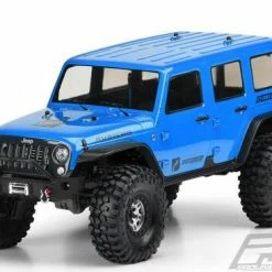 ProLine Jeep Wrangler Rubicon Unlimited Clear Body - Fits Traxxas TRX-4 (12.8 Inch Long Wheelbase) -ProLine Sales Shop PL3502 00 0