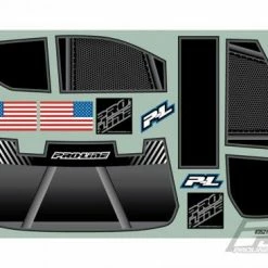 ProLine Pre Cut Brute Bash Armor White Bodyshell - Fits Arrma Kraton -ProLine Sales Shop PL3521 15 4