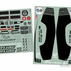 ProLine 1972 Plymouth Barracuda Clear Drag Body For 2WD Drag -ProLine Sales Shop PL3550 00 8