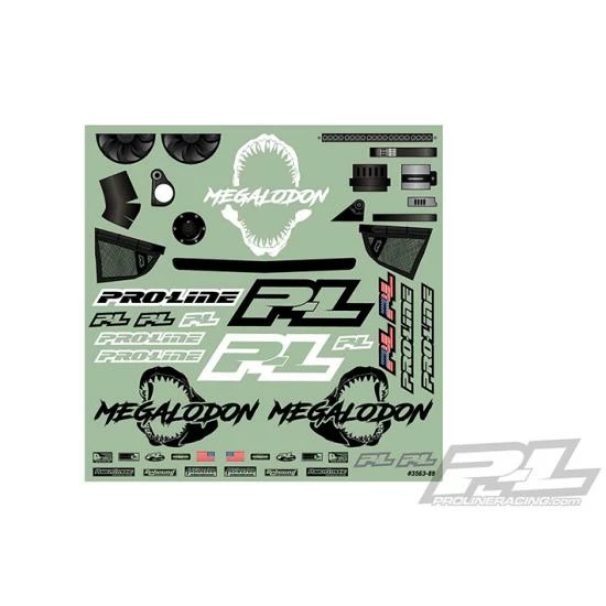 ProLine Megalodon Desert Buggy Clear Body For Traxxas Slash 8 ProLine Megalodon Desert Buggy Clear Body For Traxxas Slash - Image 8