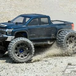 ProLine 2021 Chevy Silverado 2500 HD Clear Body - Fits E-Revo/Maxx -ProLine Sales Shop PL3582 00 8