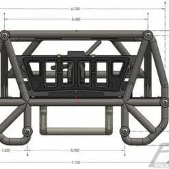ProLine Back Half Cage For ProLine Cab Only Crawler Bodies -ProLine Sales Shop PL6322 00 11