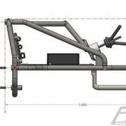ProLine Back Half Cage For ProLine Cab Only Crawler Bodies -ProLine Sales Shop PL6322 00 9