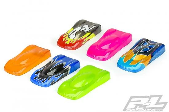 ProLine Speed Forms (6) Mini Clear Test Bodies For Painters 2 ProLine Speed Forms (6) Mini Clear Test Bodies For Painters - Image 2