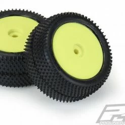 ProLine Mini-B Prism Tyres Mounted On Yellow Wheels Rear -ProLine Sales Shop PL8297 12 2