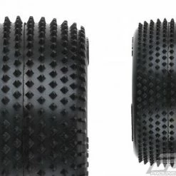 ProLine Mini-B Prism Tyres Mounted On White Wheels Rear (2) -ProLine Sales Shop PL8297 13 1
