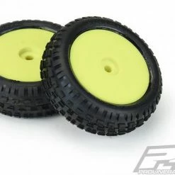 ProLine Mini-B Wedge Tyres Mounted On Yellow Wheels Front -ProLine Sales Shop PL8298 12 2