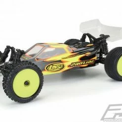 ProLine Mini-B Wedge Tyres Mounted On Yellow Wheels Front -ProLine Sales Shop PL8298 12 4