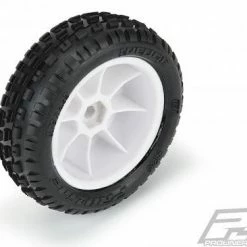 ProLine Mini-B Wedge Tyres Mounted On White Wheels Front 10 ProLine Mini-B Wedge Tyres Mounted On White Wheels Front -ProLine Sales Shop PL8298 13 3