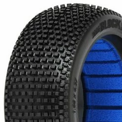 ProLine Blockade S2 Medium 1/8 Buggy Tyres With Closed Cell Inserts (2)
