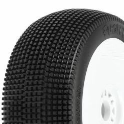 ProLine Fugitive S3 Premounted On Velocity V2 White Wheels (2)