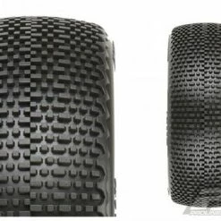 ProLine Buck Shot S4 Super Soft 1:8 Buggy Tyres With Closed Cell Inserts (2) -ProLine Sales Shop PL9062 204 1