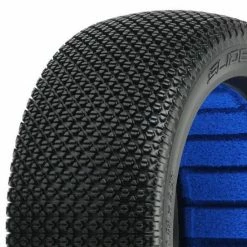 ProLine Slide Lock S2 Medium 1/8 Buggy Tyres With Closed Cell Inserts (2)