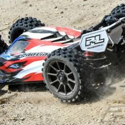 ProLine Badlands MX M2 Tyres Pre-Mounted On Mach 10 Black 1:8 Buggy Wheels (2) -ProLine Sales Shop PL9067 21 3