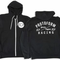 ProLine Protoform Pf Bona Fida Black Zip-Up Hoodie (Xl)
