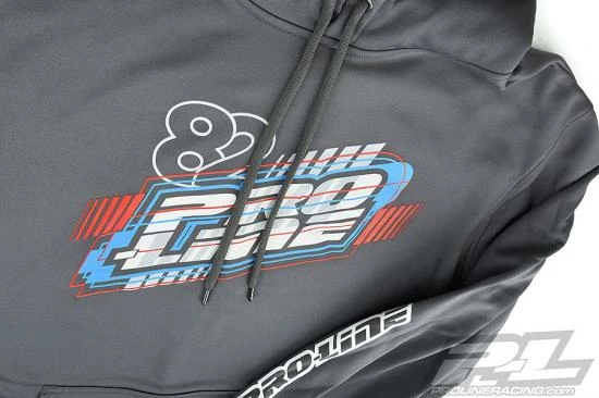 ProLine Pro-Line Energy Dark Smoke Grey Hoodie Sweatshirt (L) 3 ProLine Pro-Line Energy Dark Smoke Grey Hoodie Sweatshirt (L) - Image 3